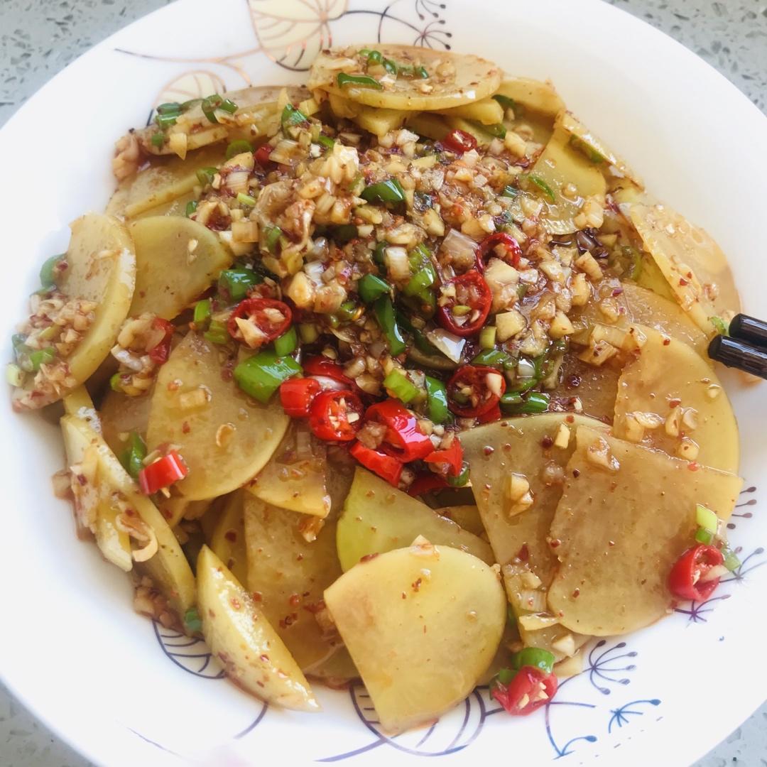 酸辣拌土豆片