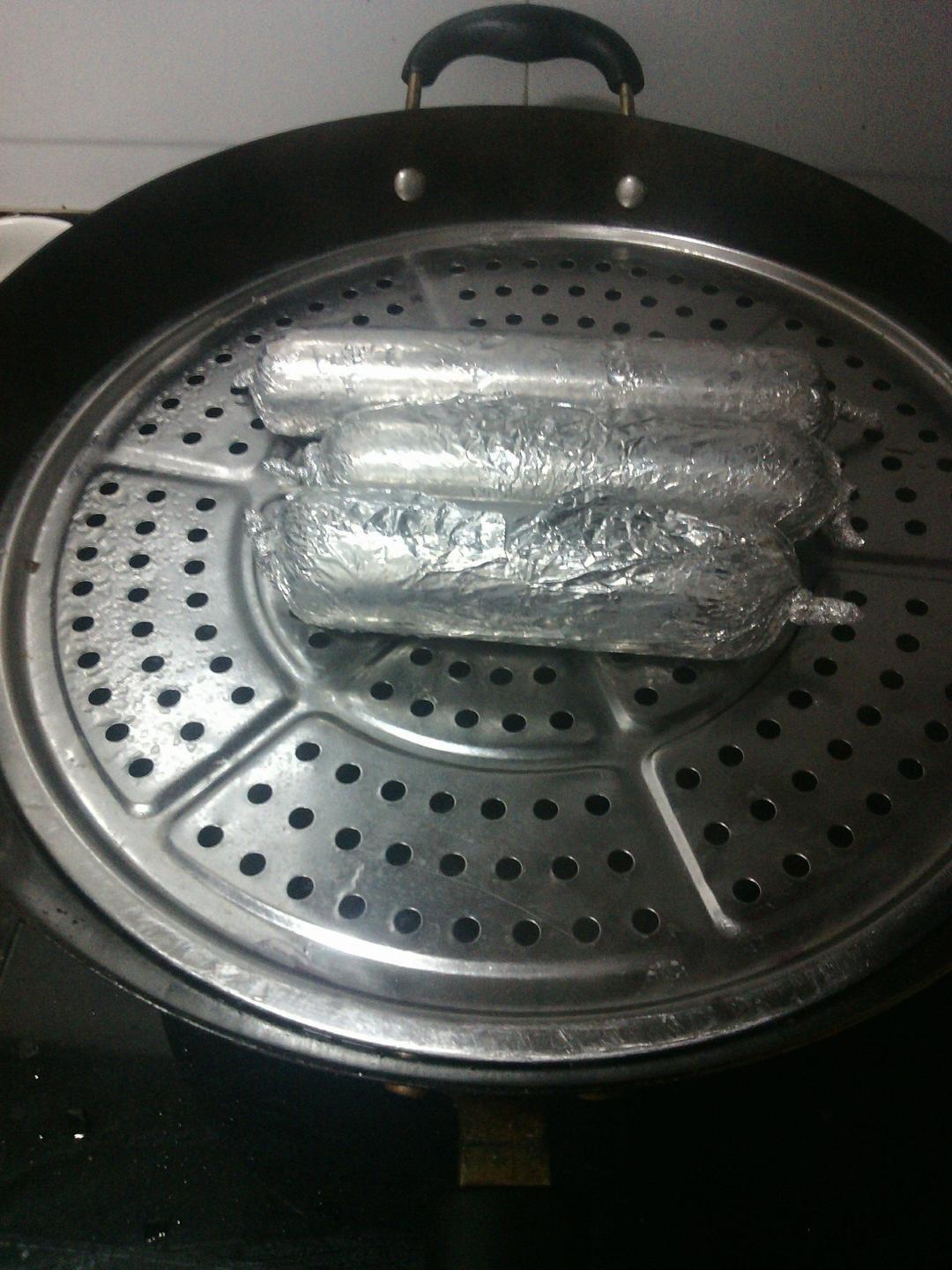 别再给孩子买火腿肠了！试试这款自制午餐肉  无添加肉香软（适合一岁以上婴幼儿辅食）蒸肉糕，蒸午餐肉