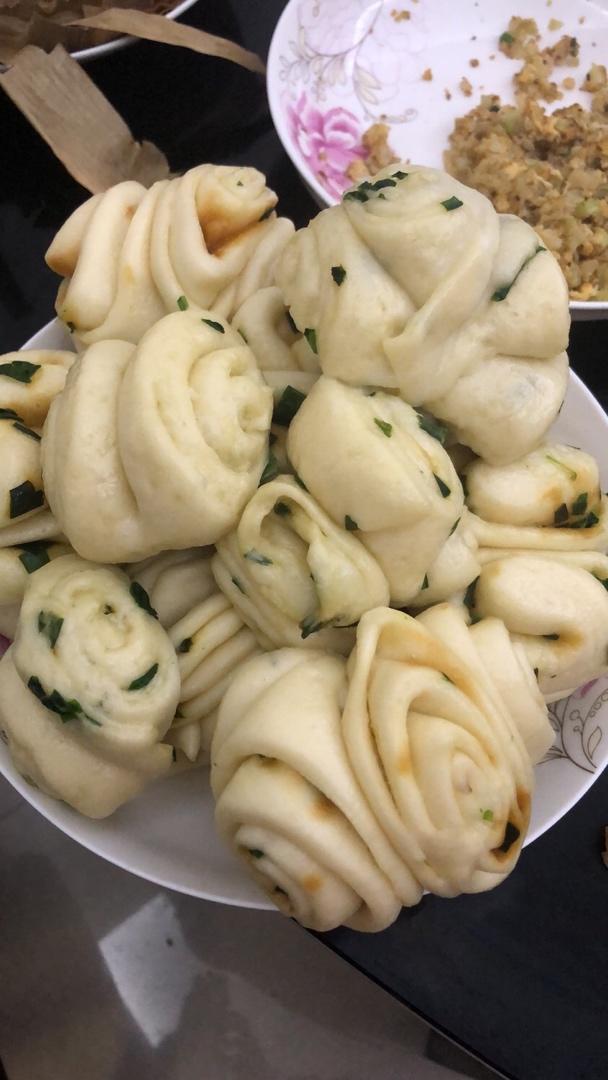 葱油花卷