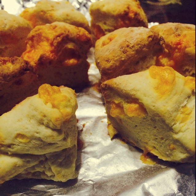 藤田千秋的【切达奶酪咸司康】