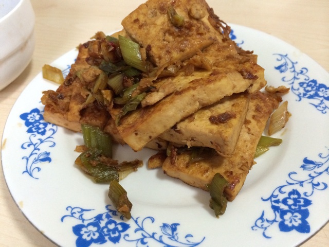 大葱烧豆腐
