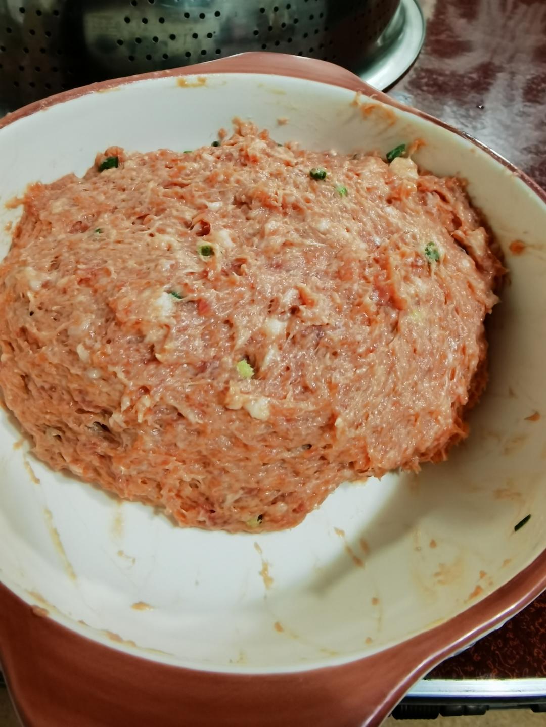 肉不柴的馄饨馅