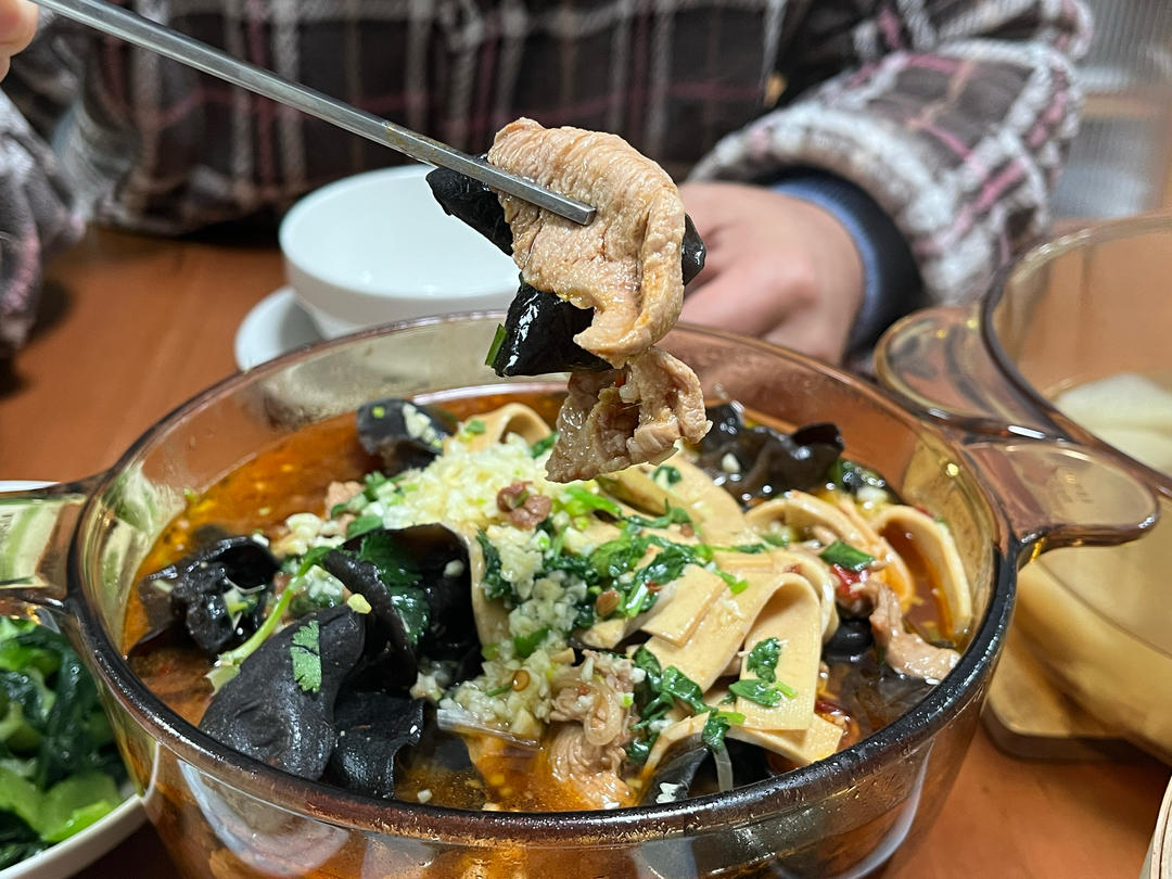 绝味川菜—水煮肉片๑