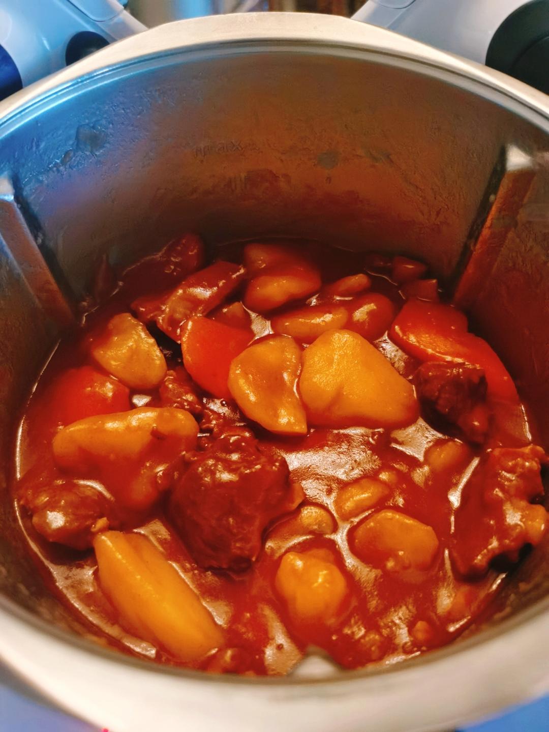 番茄红烩牛肉(饭)~小美简易版