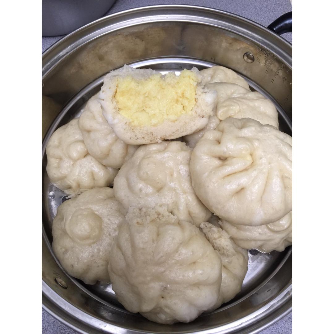 奶黄馅儿和奶黄包