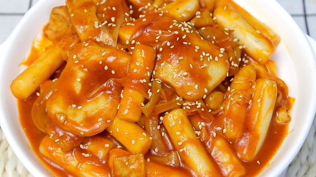 韩式年糕条(辣椒酱做法)