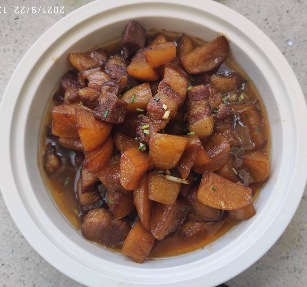 萝卜烧肉（小朋友最爱吃）