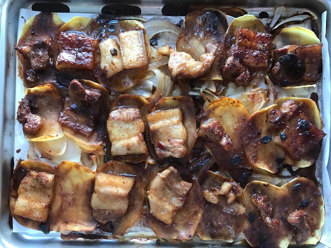 【烤五花肉】（烤箱版）