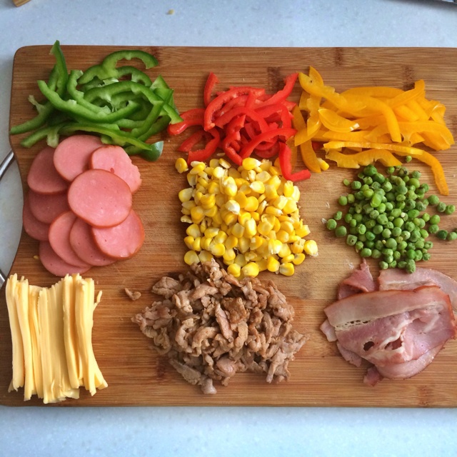 夏威夷pizza（附饼底冷冻法）