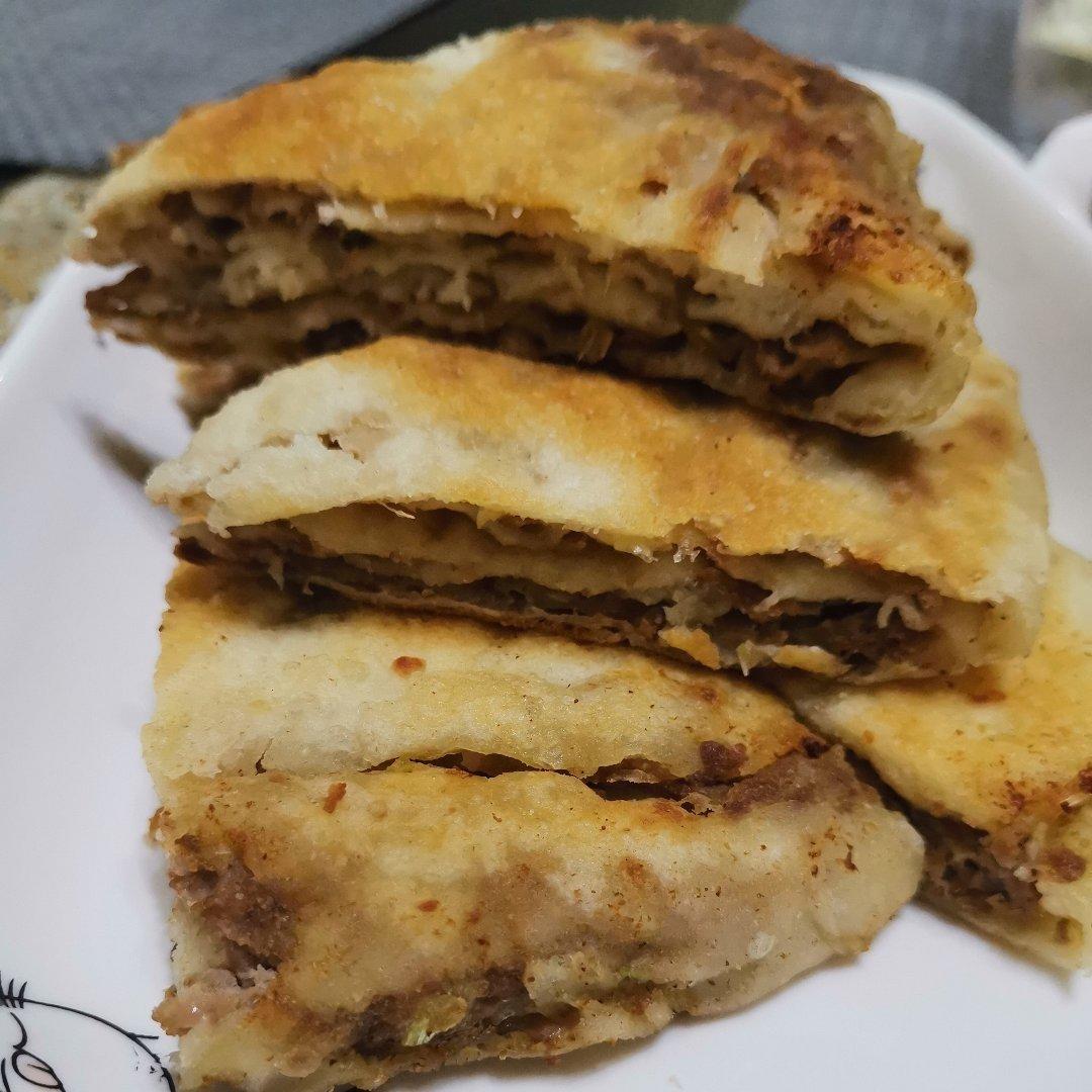 千层牛肉饼
