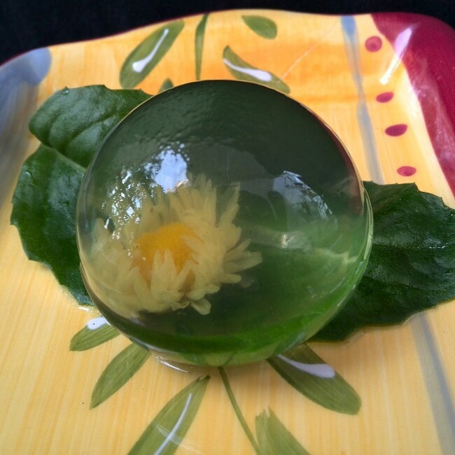 菊花水晶球