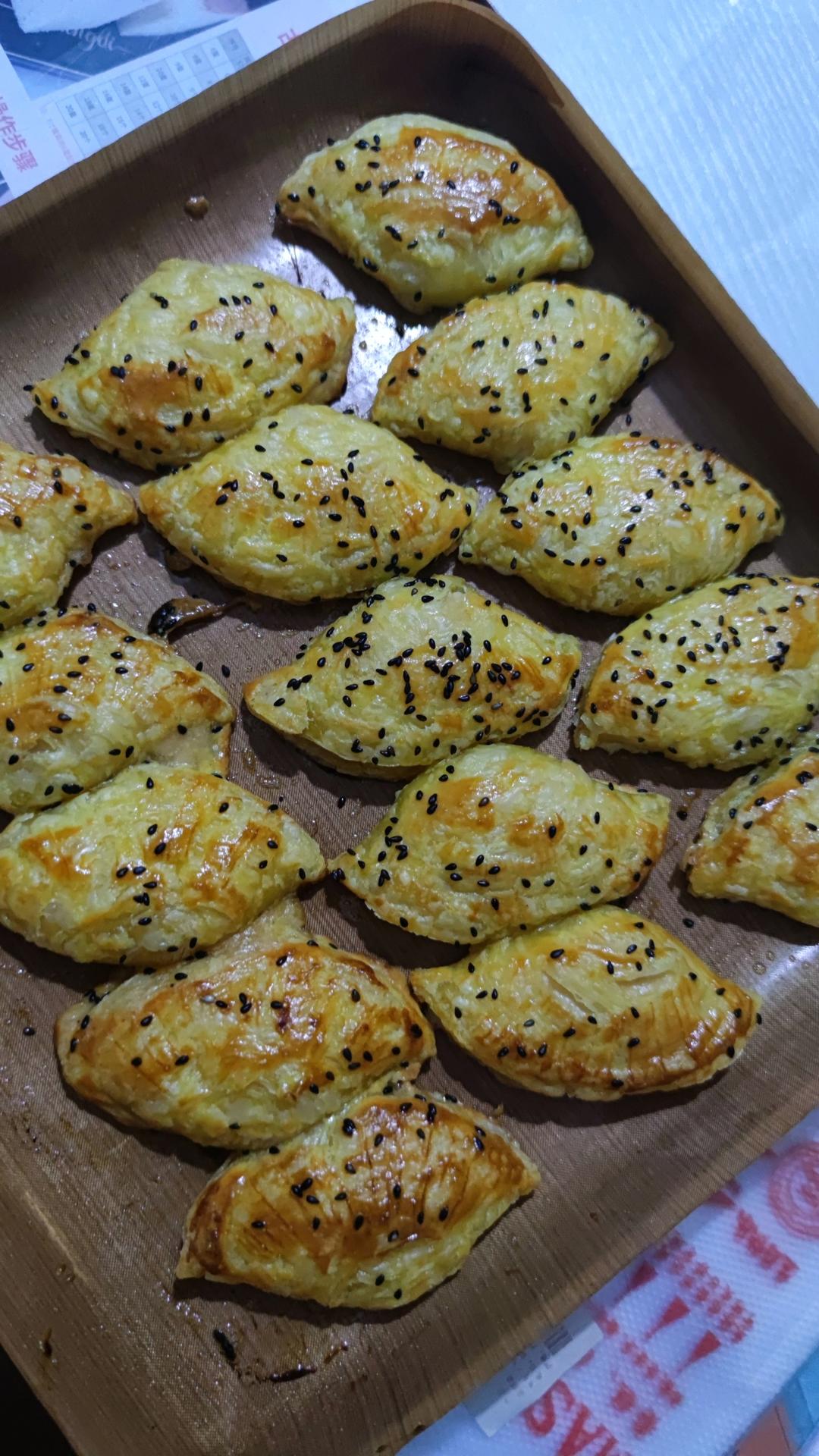 简易版蛋挞皮香蕉派