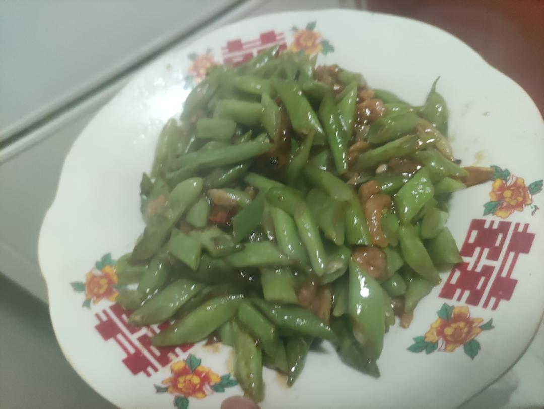 超级下饭的家常菜～清炒四季豆