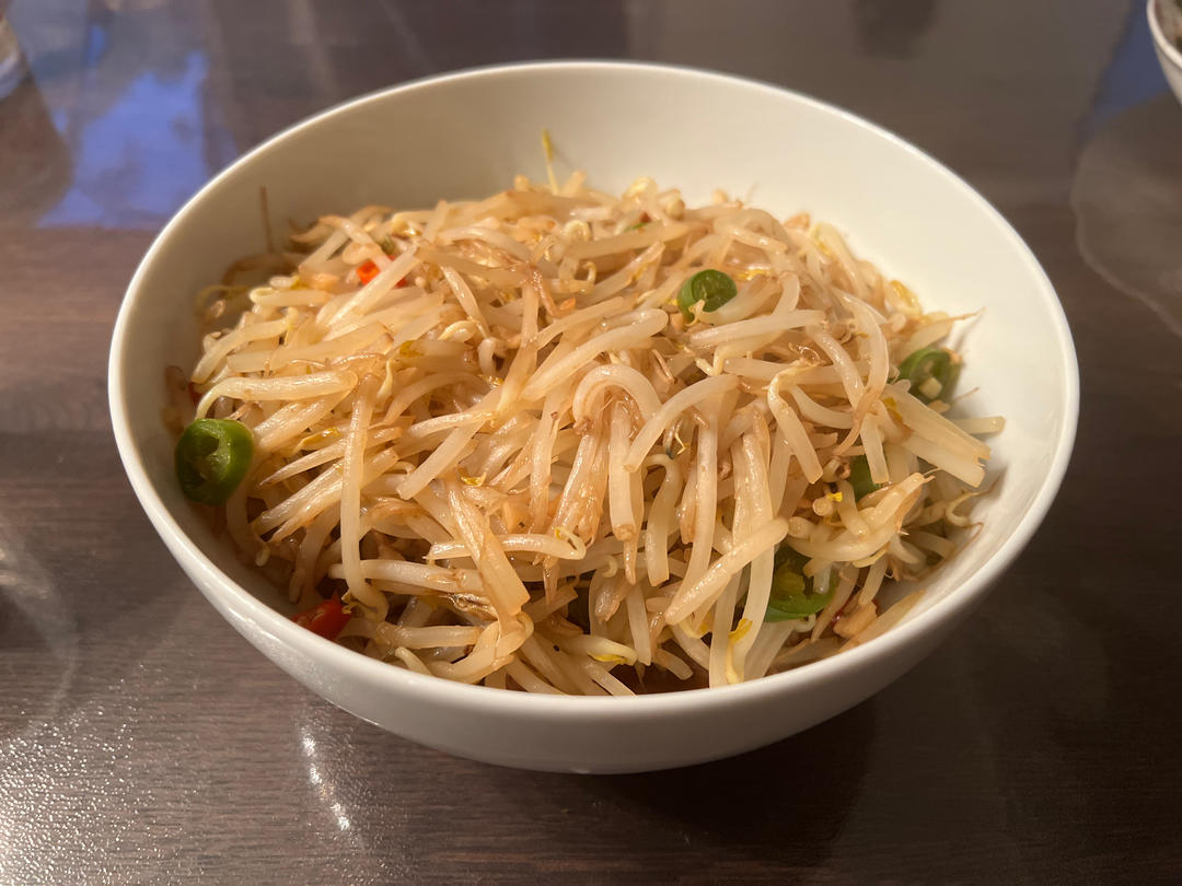爆炒绿豆芽