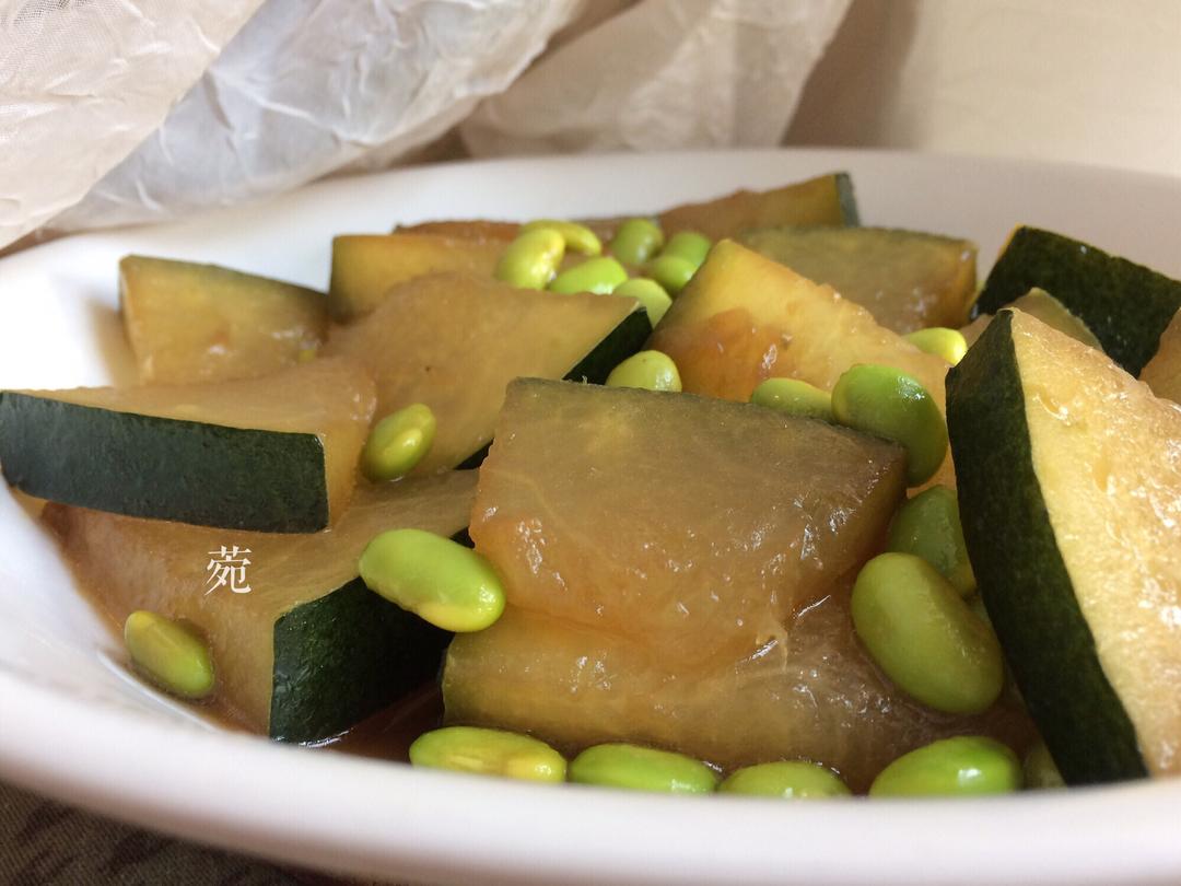 冬瓜烧毛豆（简单清爽又下饭的做法