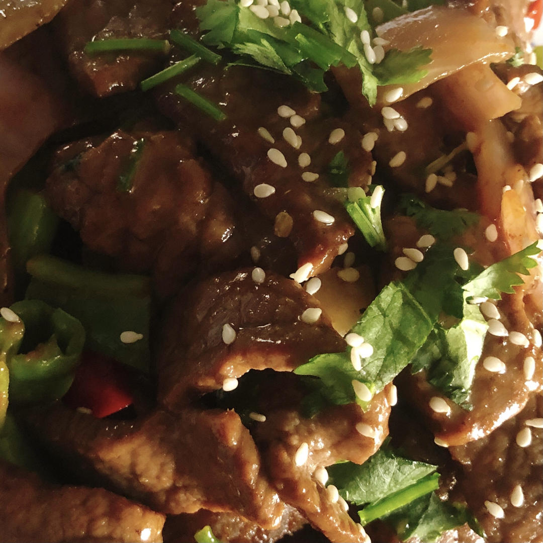 小炒黄牛肉