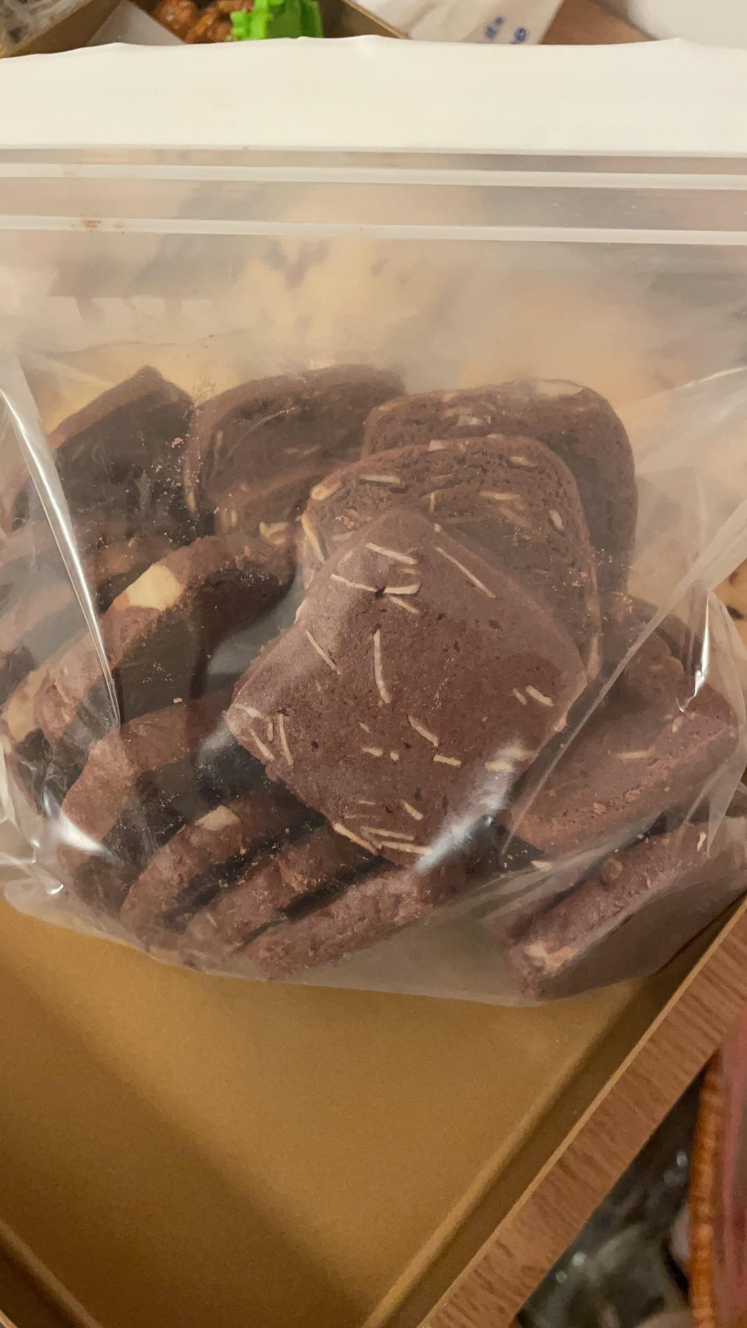 巧克力杏仁曲奇