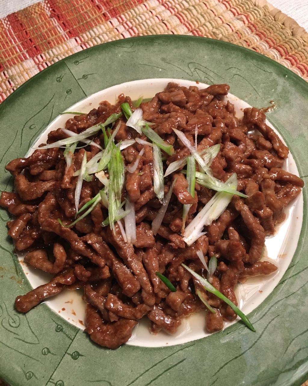 京酱肉丝