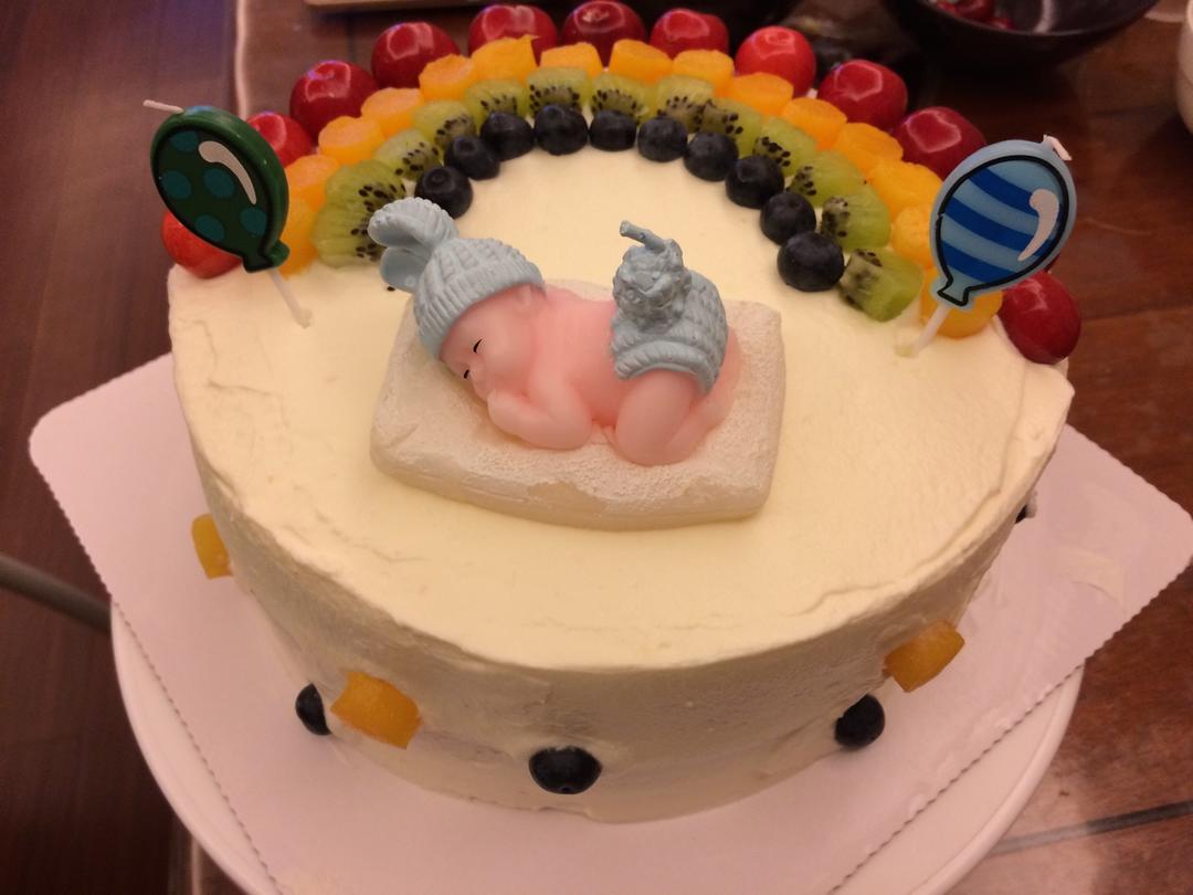 详细的裱花教程--彩虹蛋糕