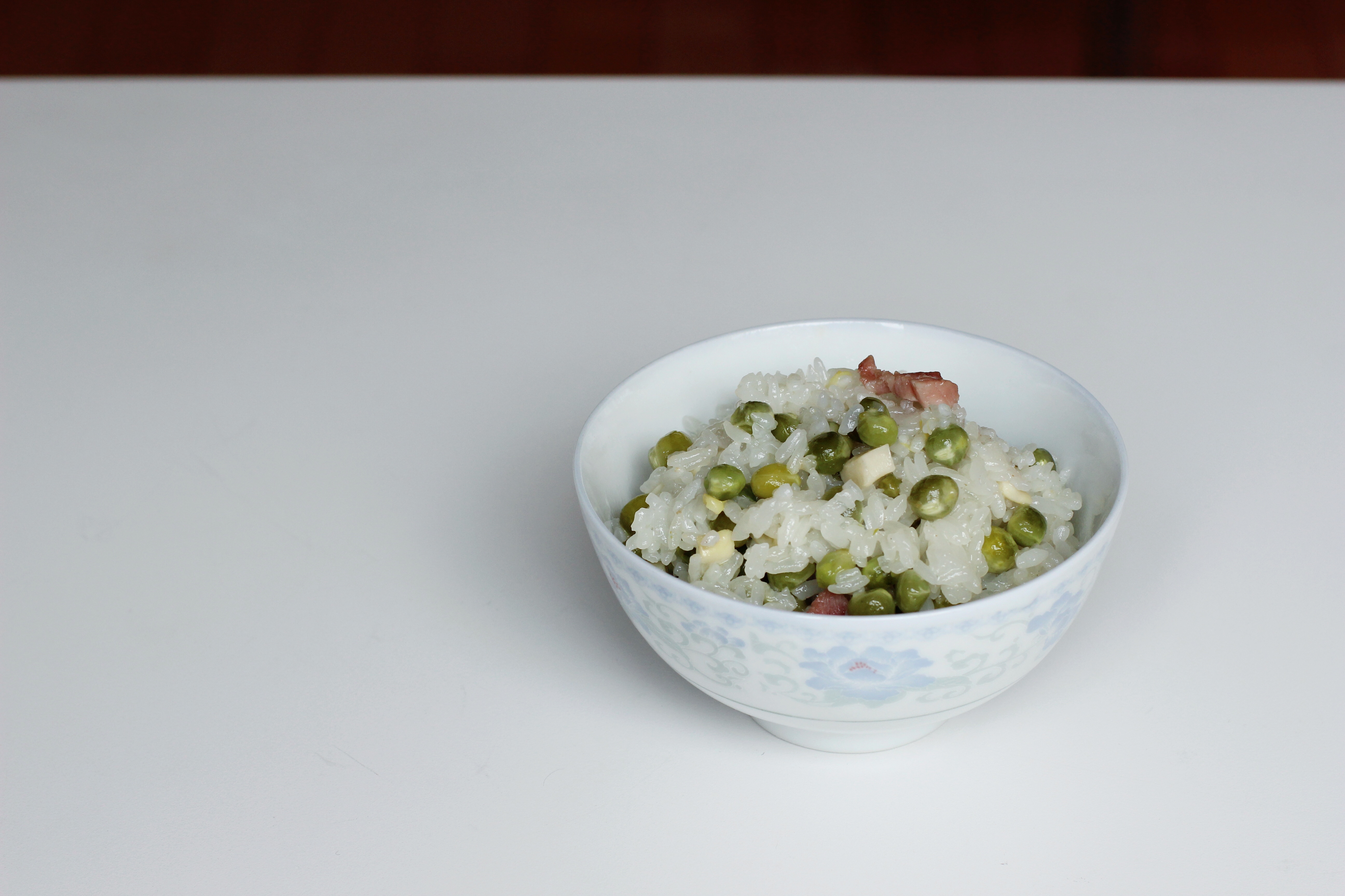 豌豆咸肉糯米饭