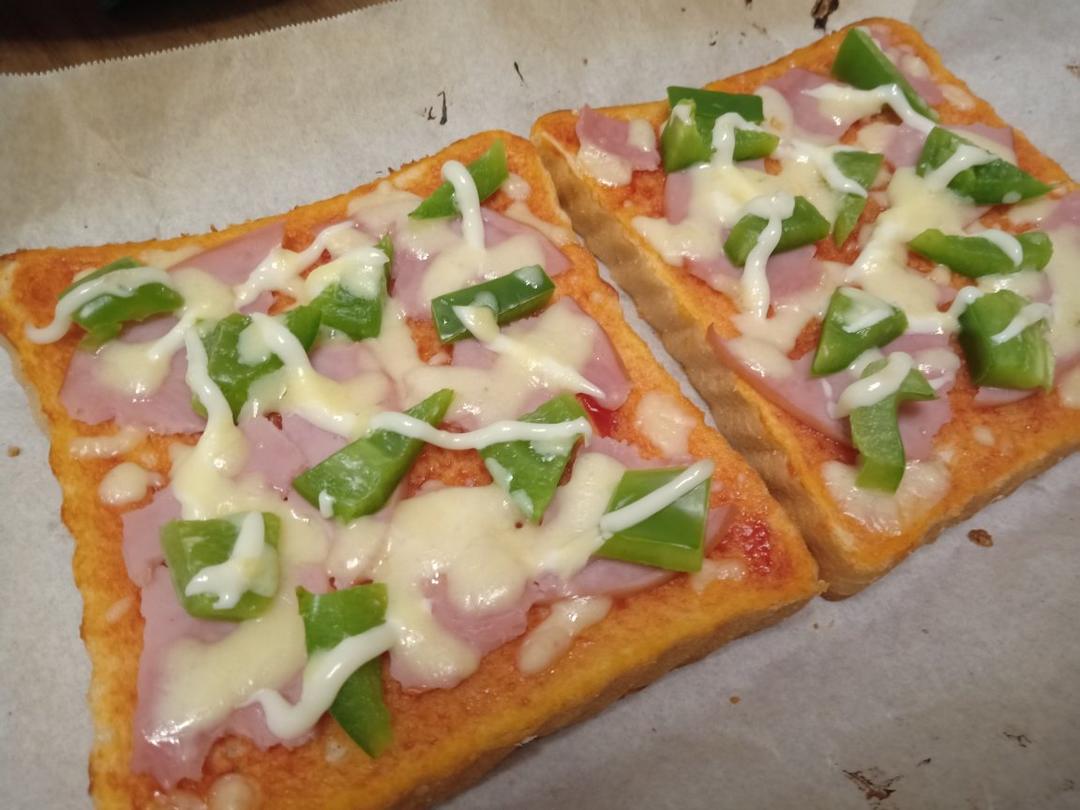 超好吃面包披萨🍕
