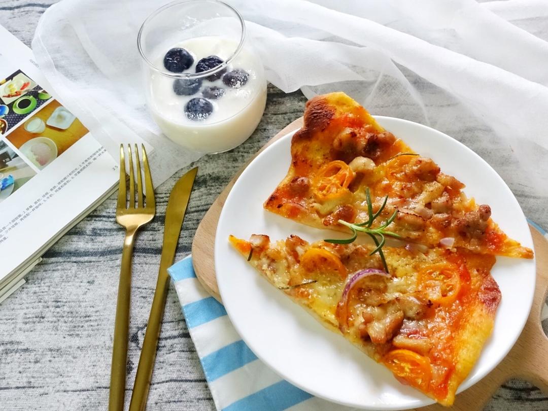 挣到钱的感觉-隔夜发酵超薄底批萨