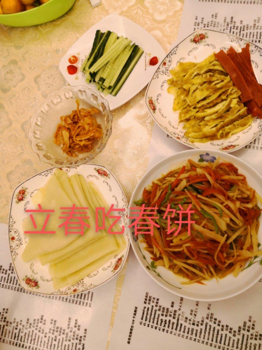 美味薄春饼的简易做法