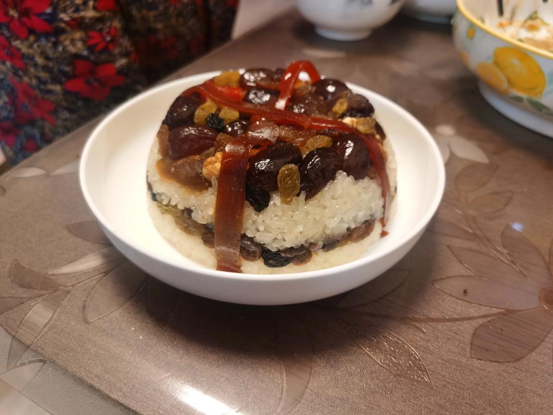 桂花豆沙八宝饭