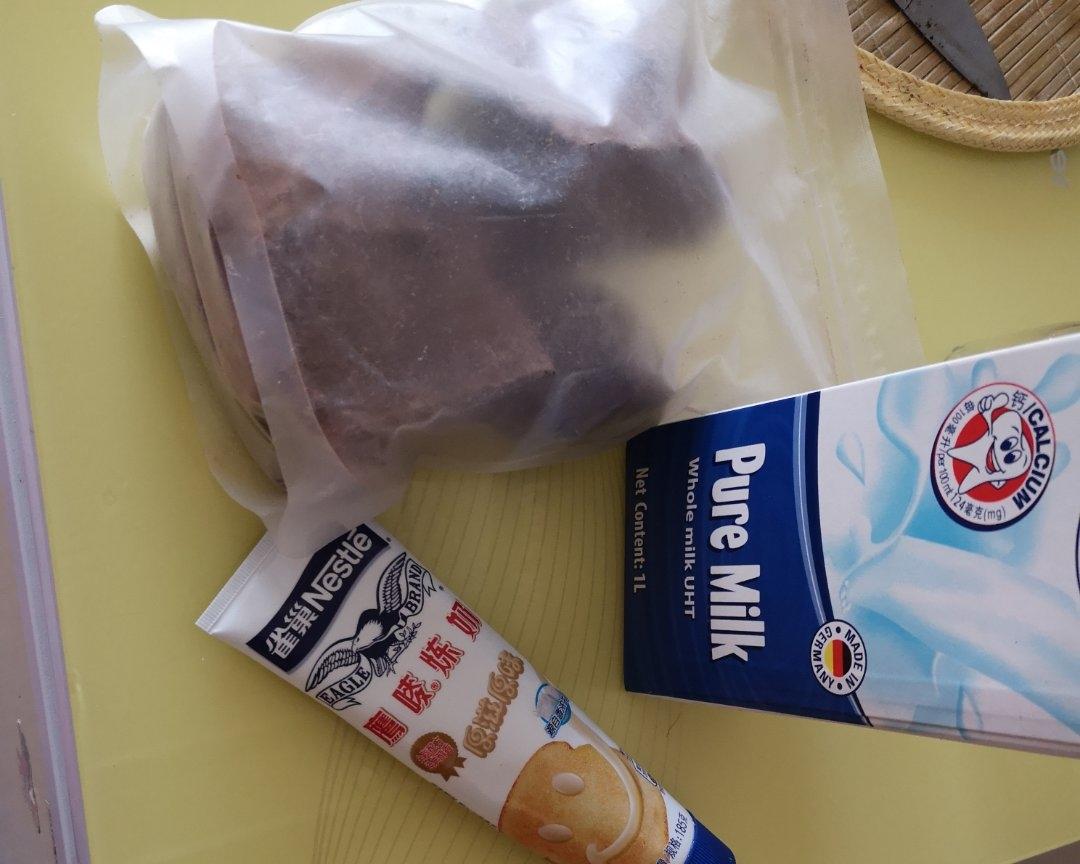 纯奶手撕吐司的做法 步骤1