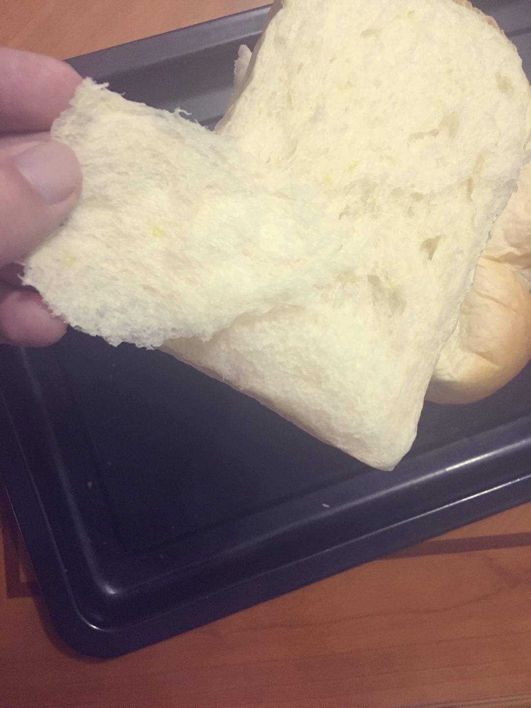 纯奶手撕吐司的做法 步骤1