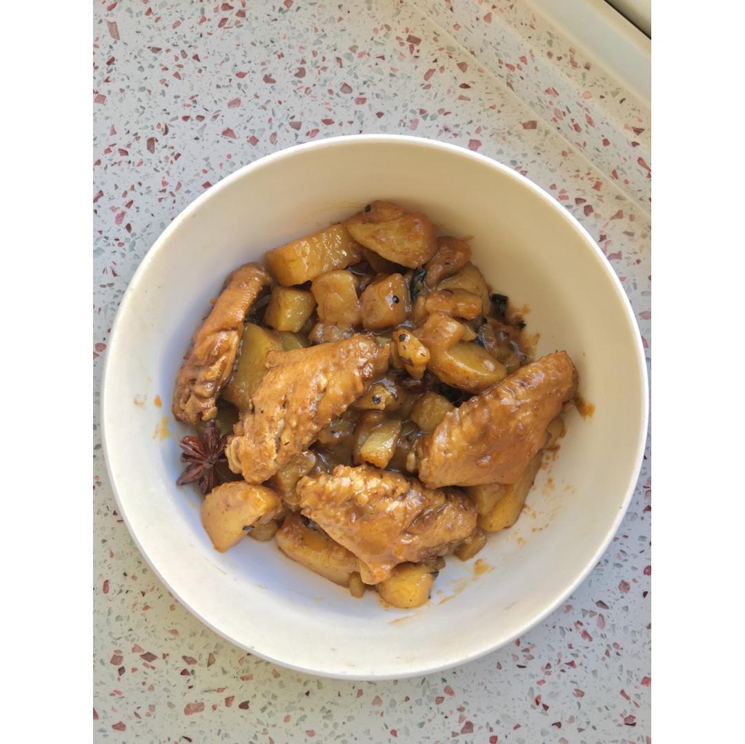 土豆烧鸡翅
