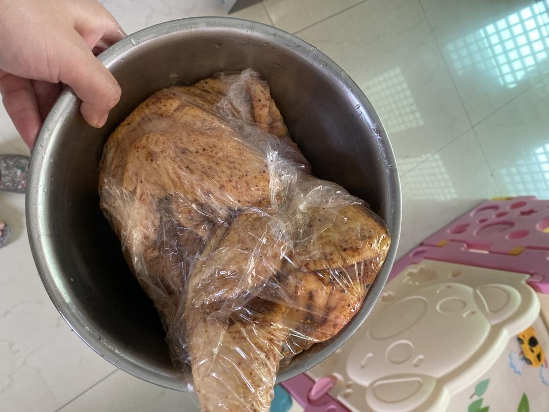 简单操作又不失美味的烤鸡（烤箱版）