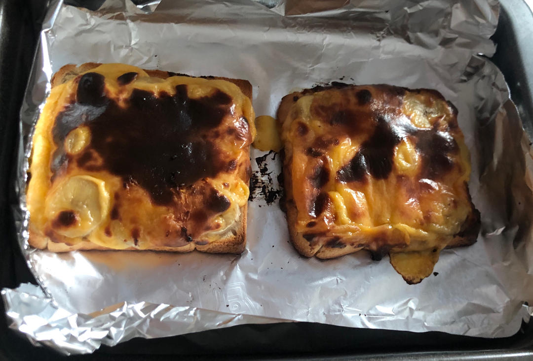 岩烧乳酪吐司片