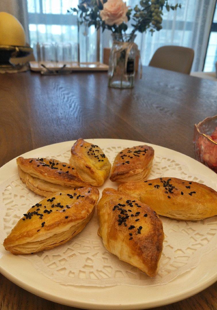 懒人版蛋挞榴莲酥