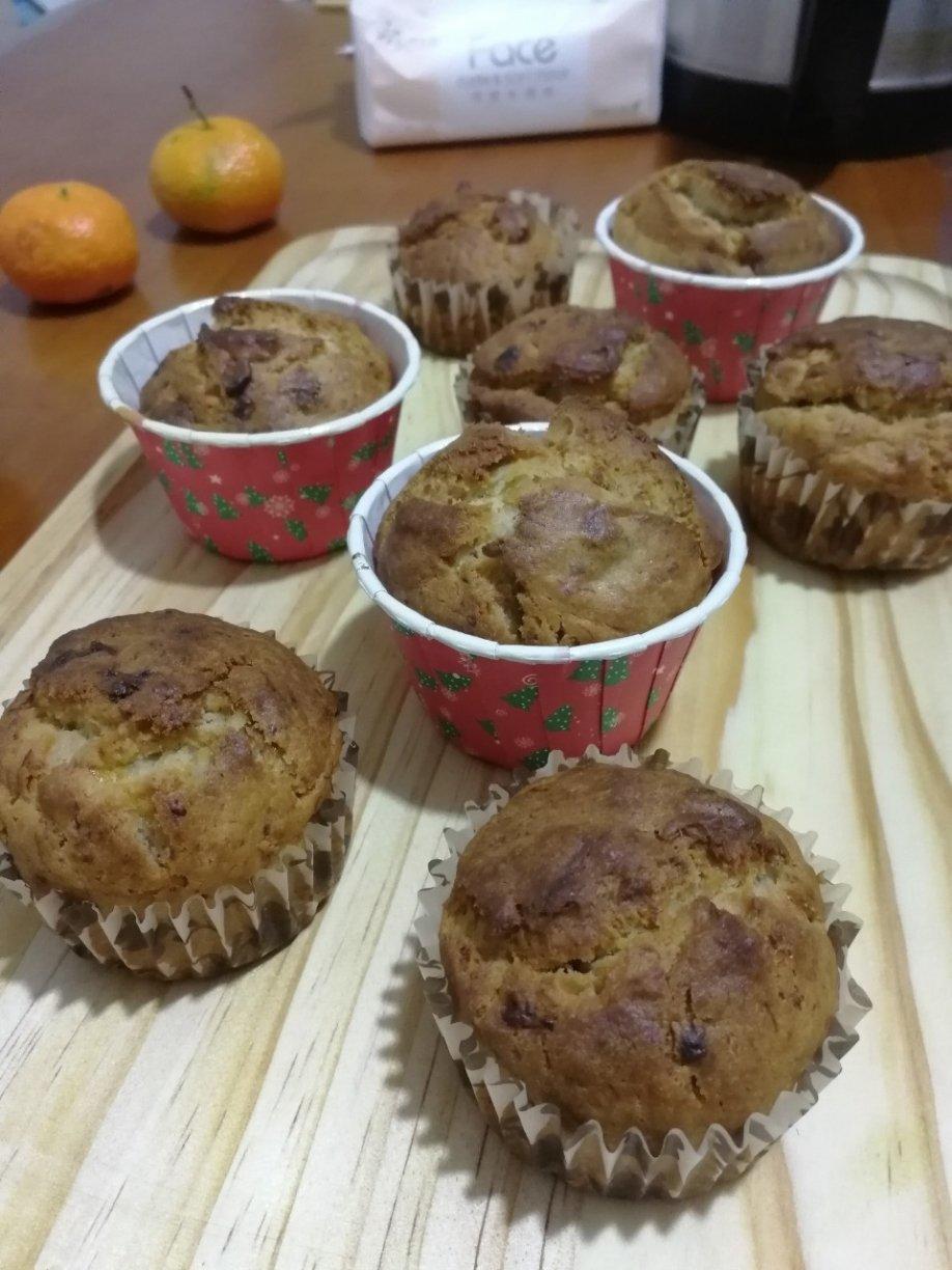 马芬 纸杯蛋糕cupcake香蕉松糕