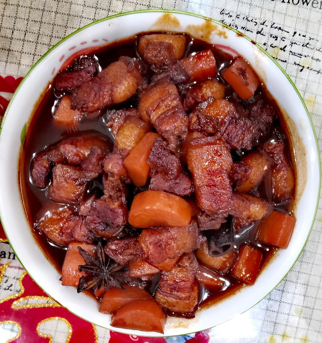 胡萝卜红烧肉