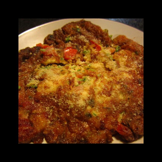 西红柿鸡蛋饼