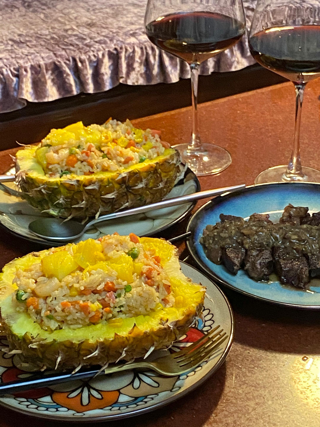虾仁菠萝炒饭