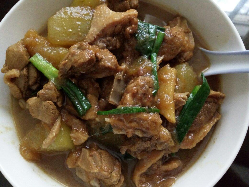 冬瓜焖鸭