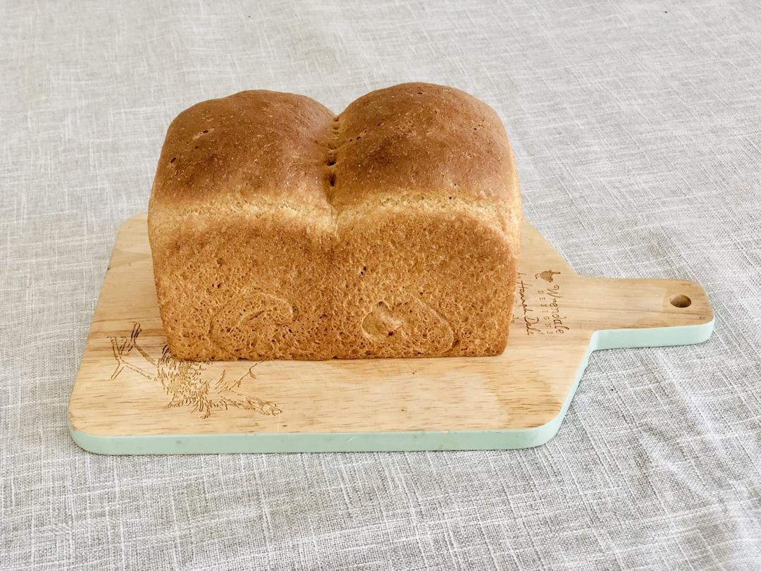 100%纯全麦吐司 中种法