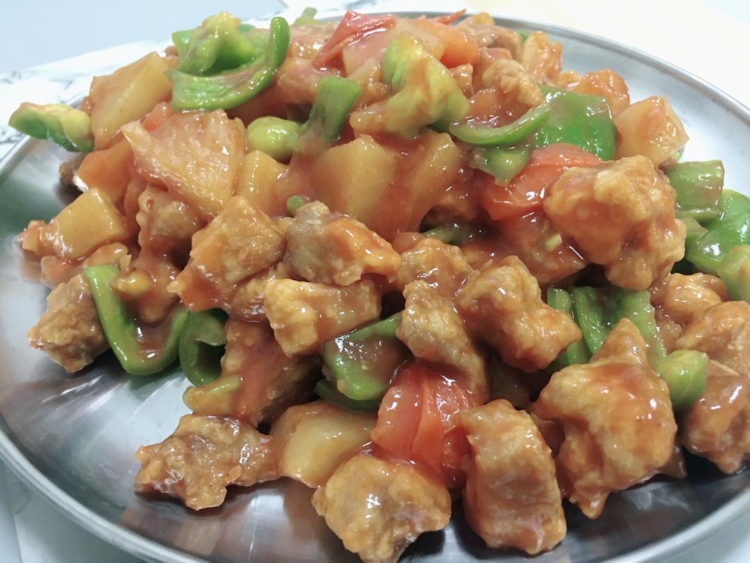 菠萝咕噜肉