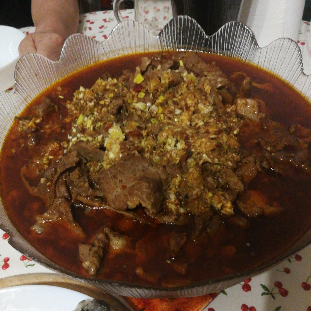水煮肉片（肯定不翻车）