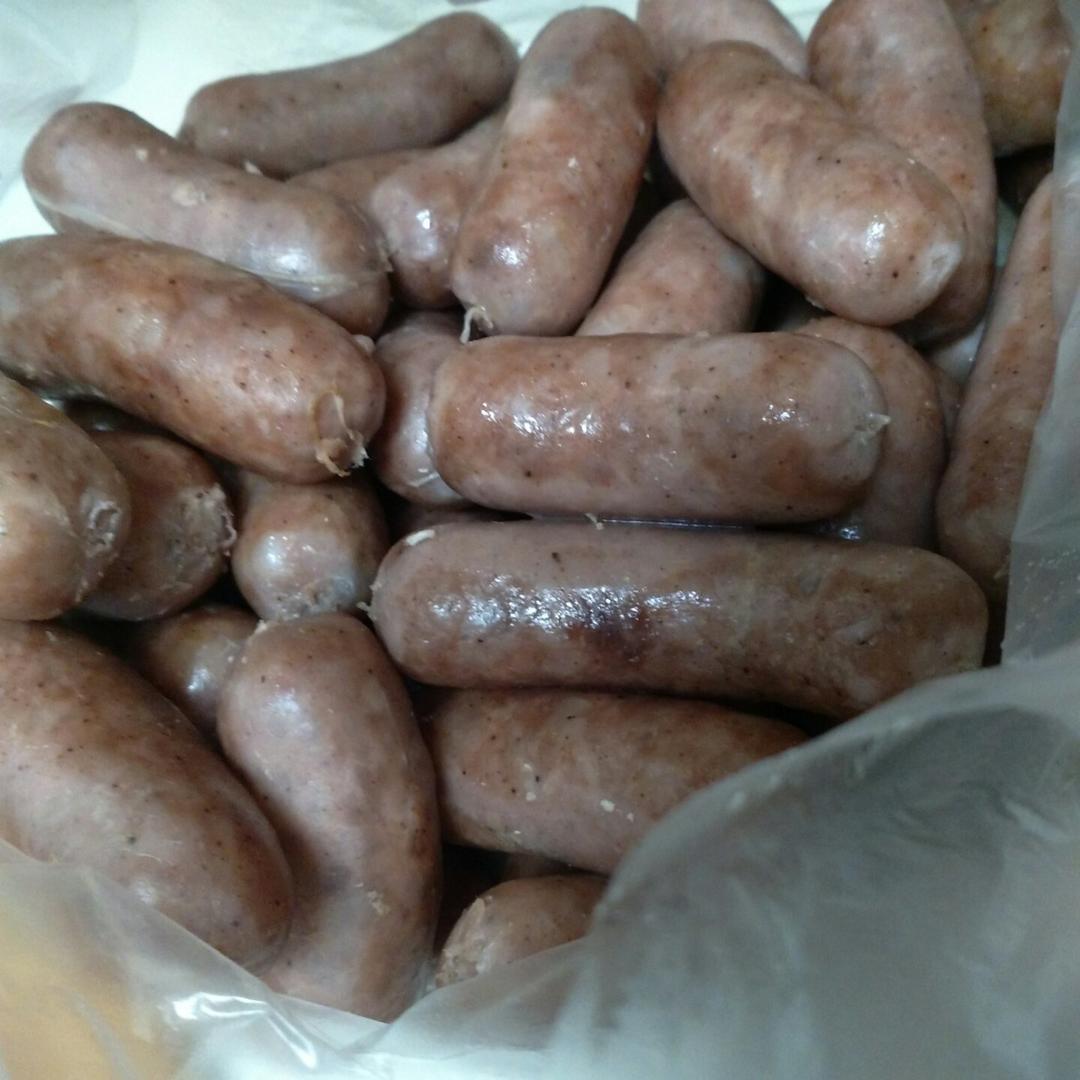 自制黑椒风味脆皮肠--多图详解手工灌肠