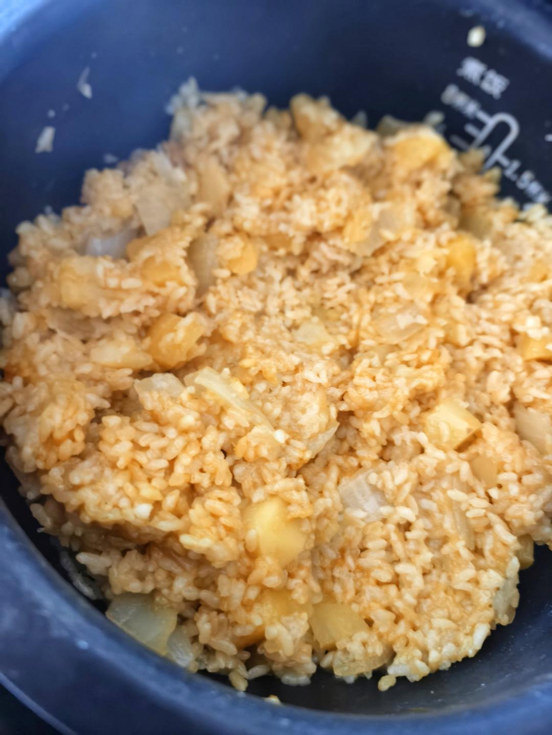 一锅出咖喱饭电饭煲版