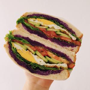 减脂午餐健康餐三明治的做法 步骤4