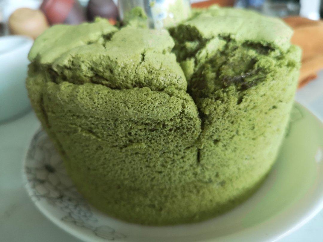 戚风常翠绿，且以抹茶之