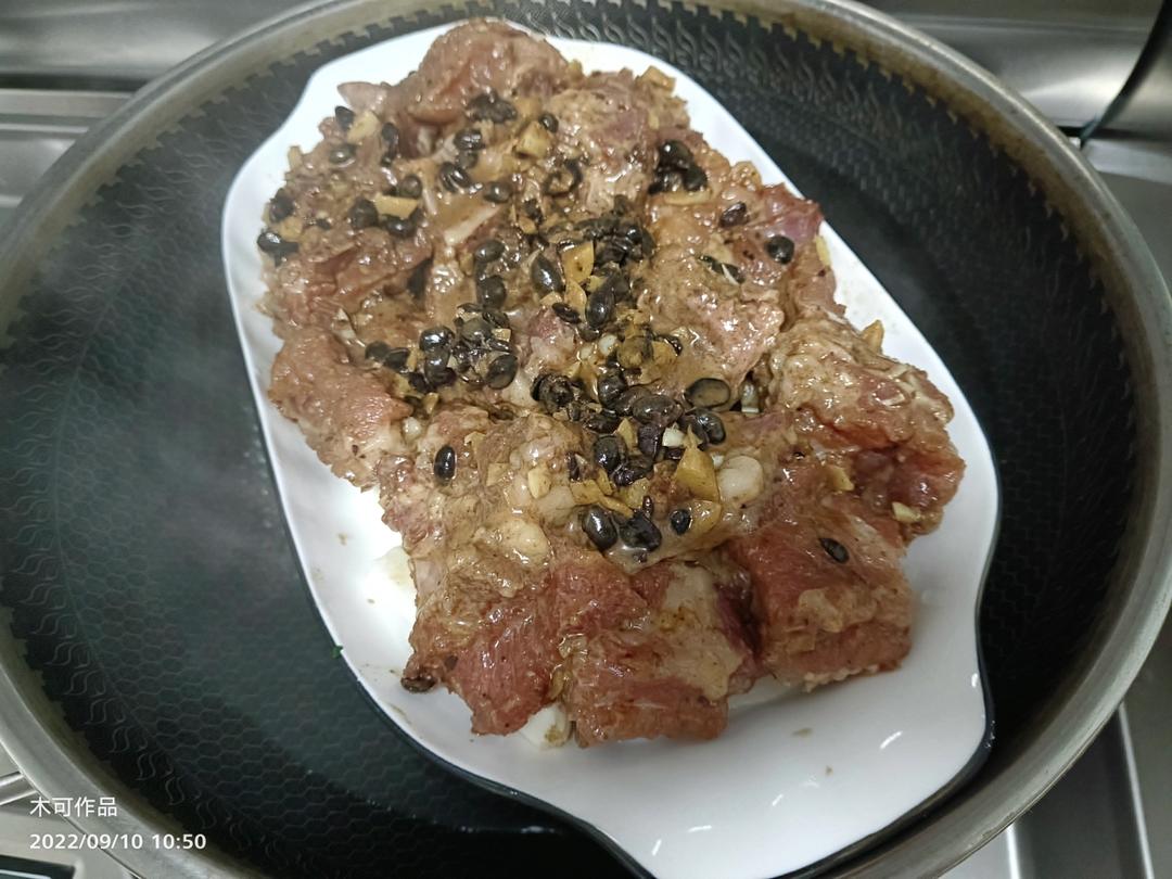 豆豉蒸排骨