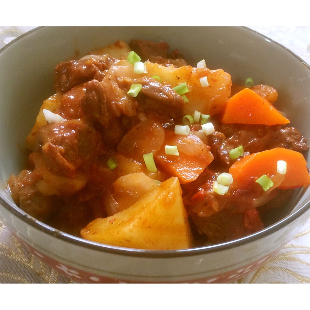 土豆炖牛肉