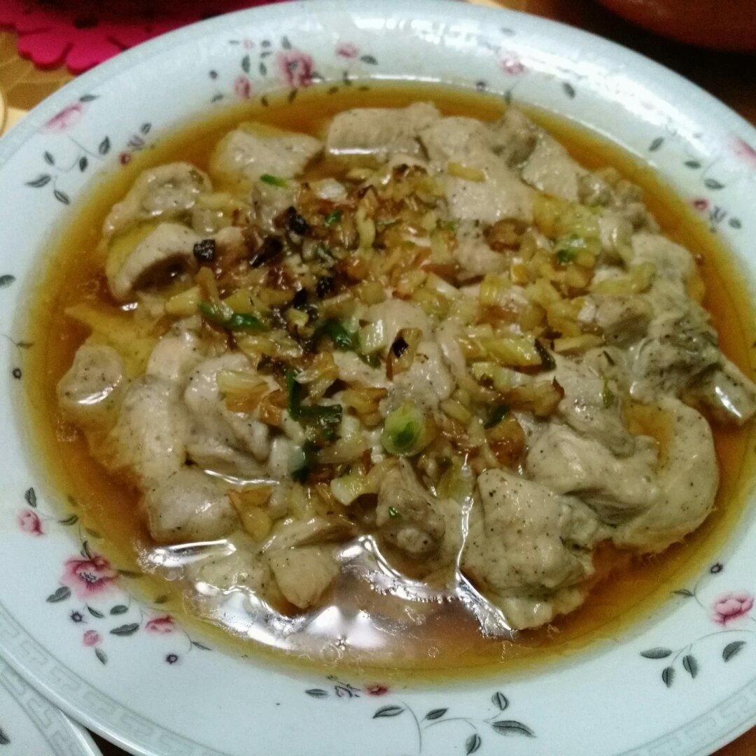 蒜蓉蒸鸡胸（鸡腿）