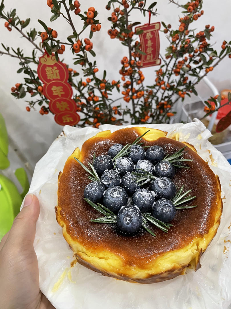 巴斯克芝士蛋糕『最简单的蛋糕』零失败🔥芝士控